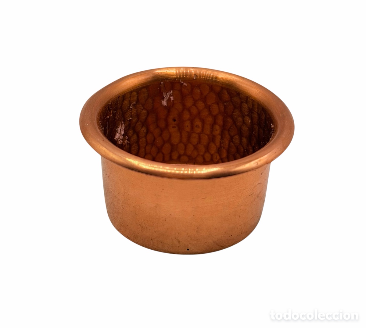 Antiques: Peque&ntilde;o Recipiente de Cobre