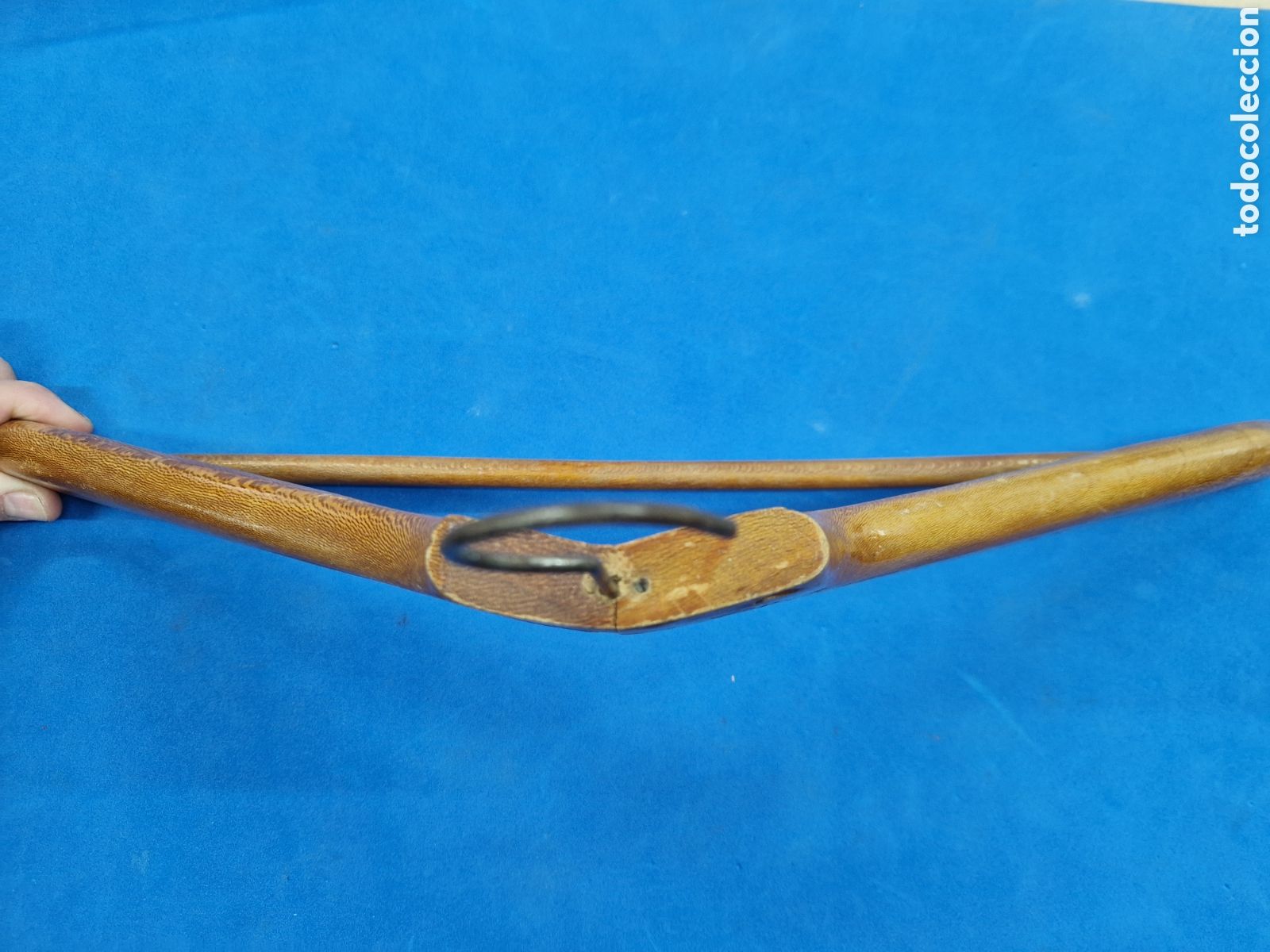 Antig&uuml;edades: Percha antigua madera de haya - Foto 3