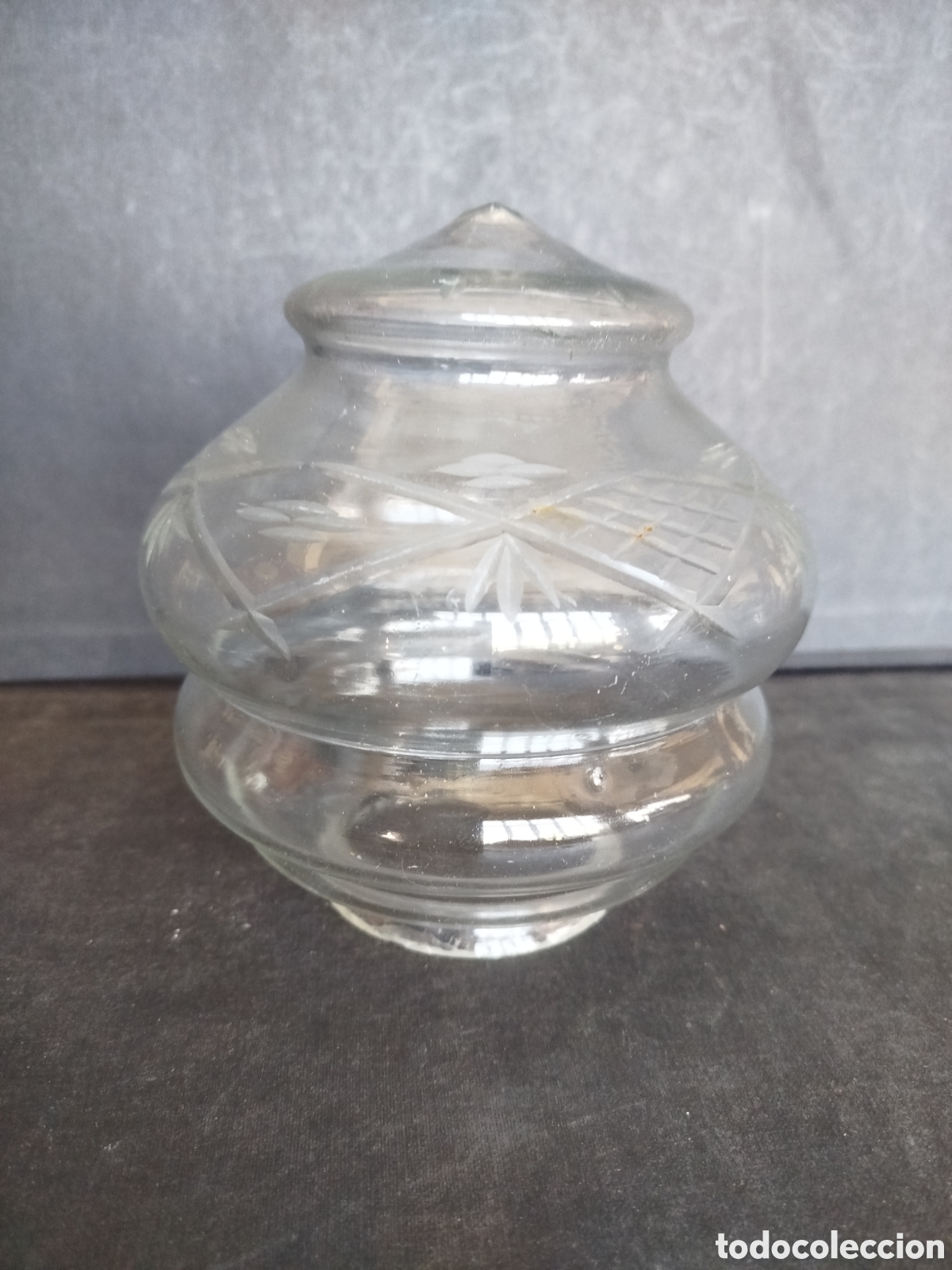 Antig&uuml;edades: ANTIGUA TULIPA DE CRISTAL. - Foto 1