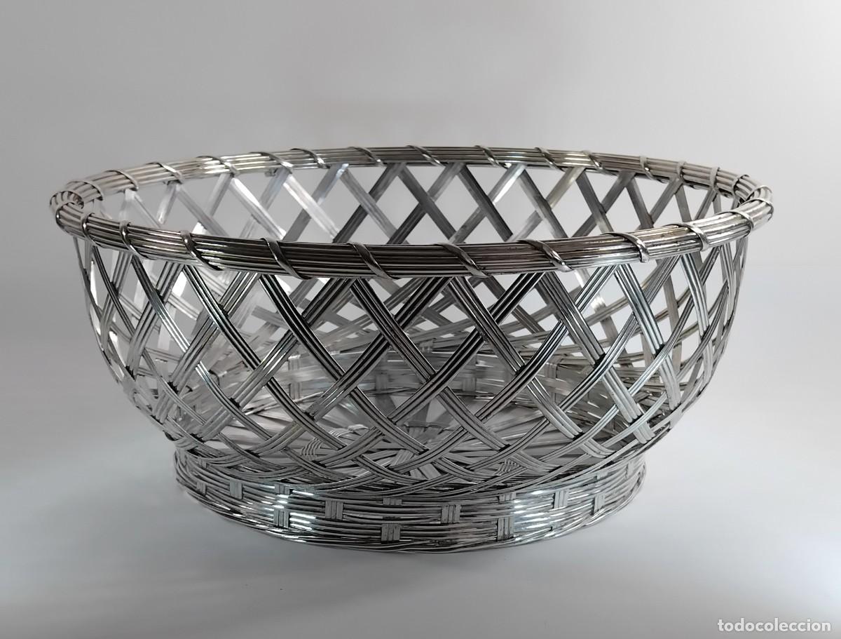 Antig&uuml;edades: Christofle. Cesta para pan
