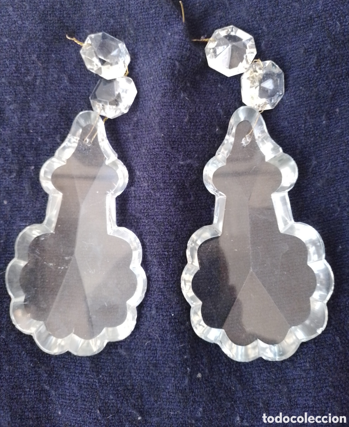 Antig&uuml;edades: Gran l&aacute;grimas cristal . - Foto 1
