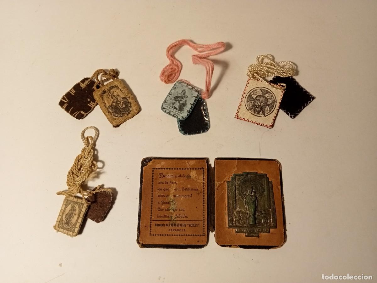 Antig&uuml;edades: ESCAPULARIOS ANTIGUOS - Foto 1