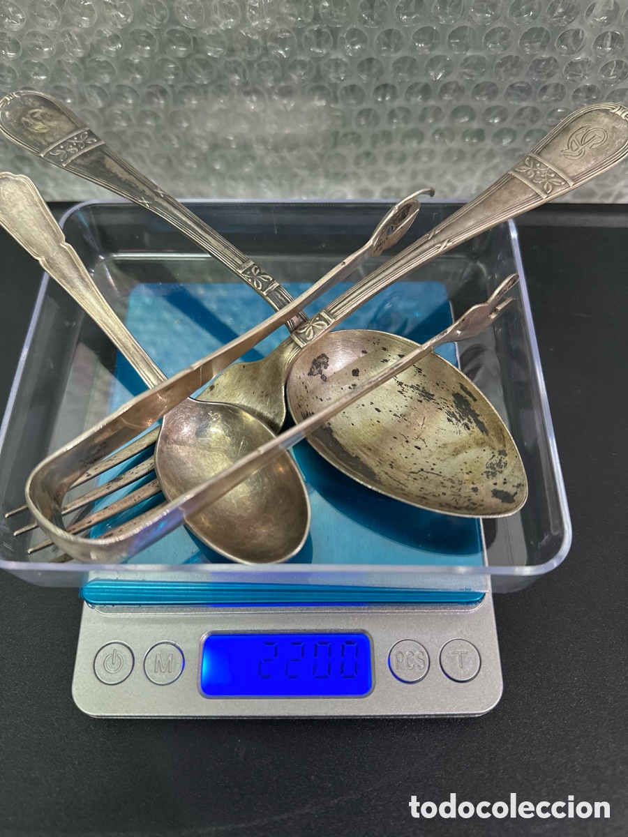 Antig&uuml;edades: Antigua cuberter&iacute;a de plata 220 Gramos