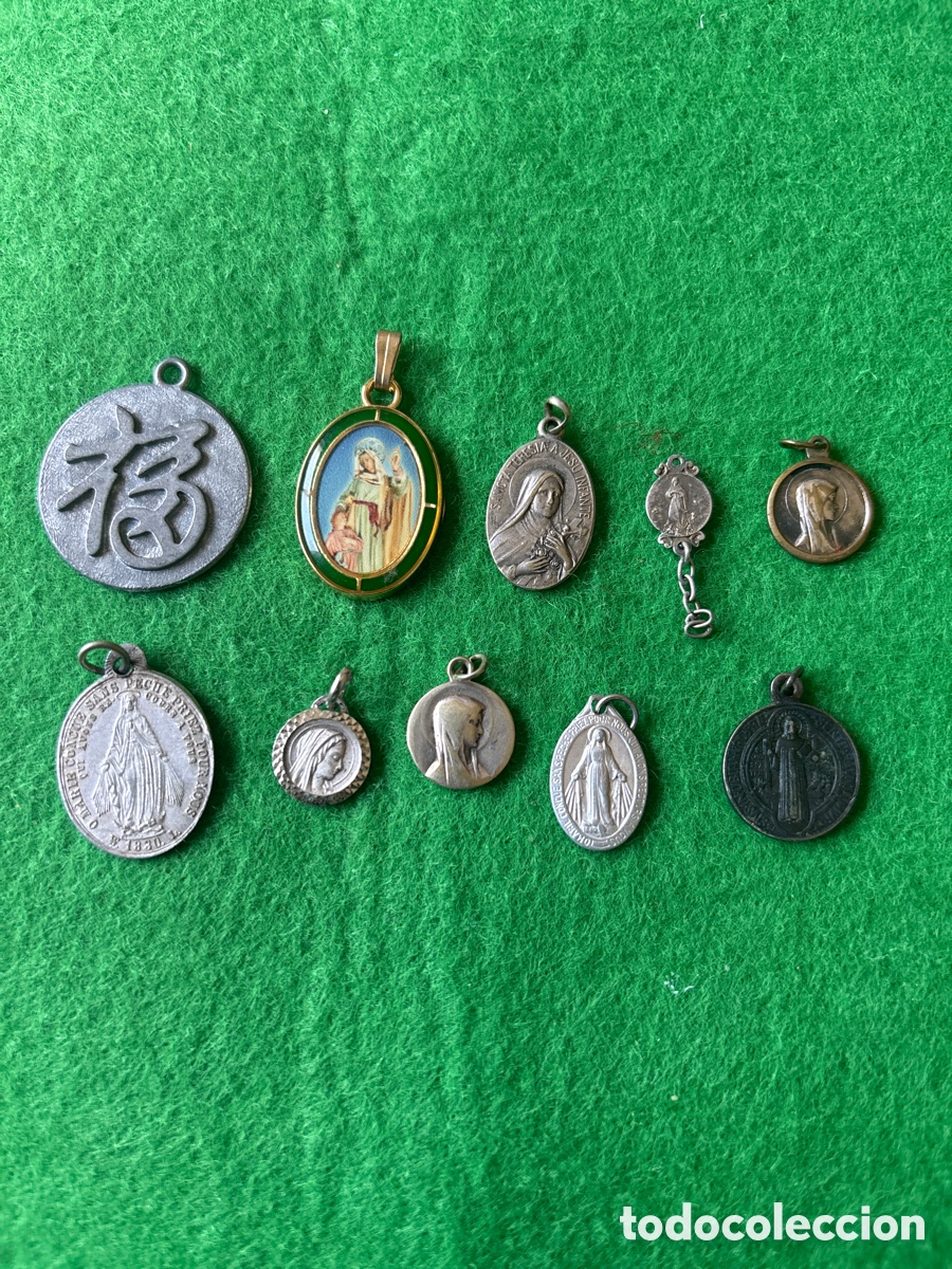 Antig&uuml;edades: Lote 3, medallas religiosas a catalogar (A1)