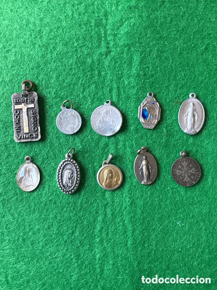Antiquit&eacute;s: Lote 4, medallas religiosas a catalogar (A1)