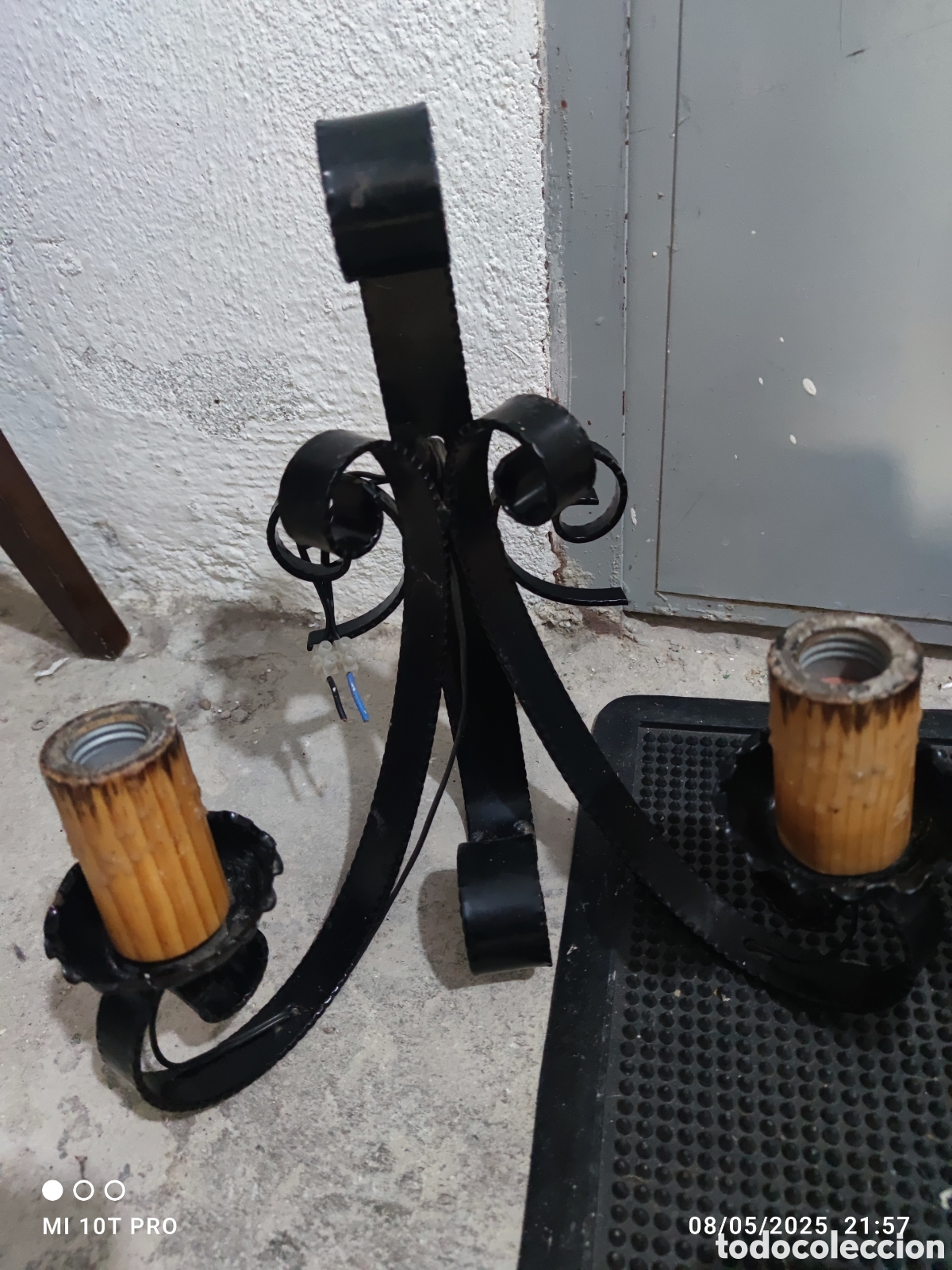 Antig&uuml;edades: Lamparas de Forja Antiguas - Foto 2
