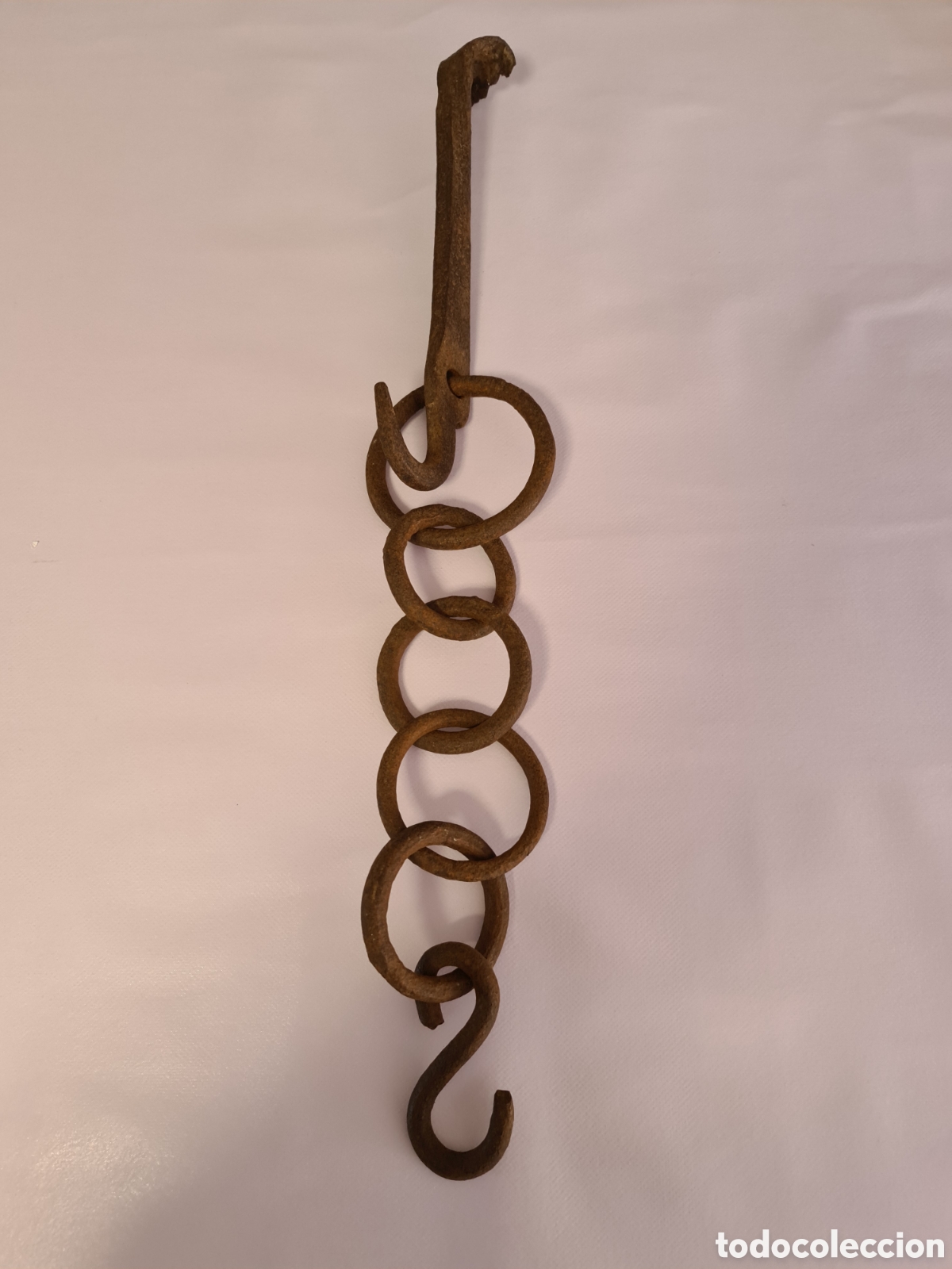 Antiques: Peque&ntilde;as llares de hierro forjado