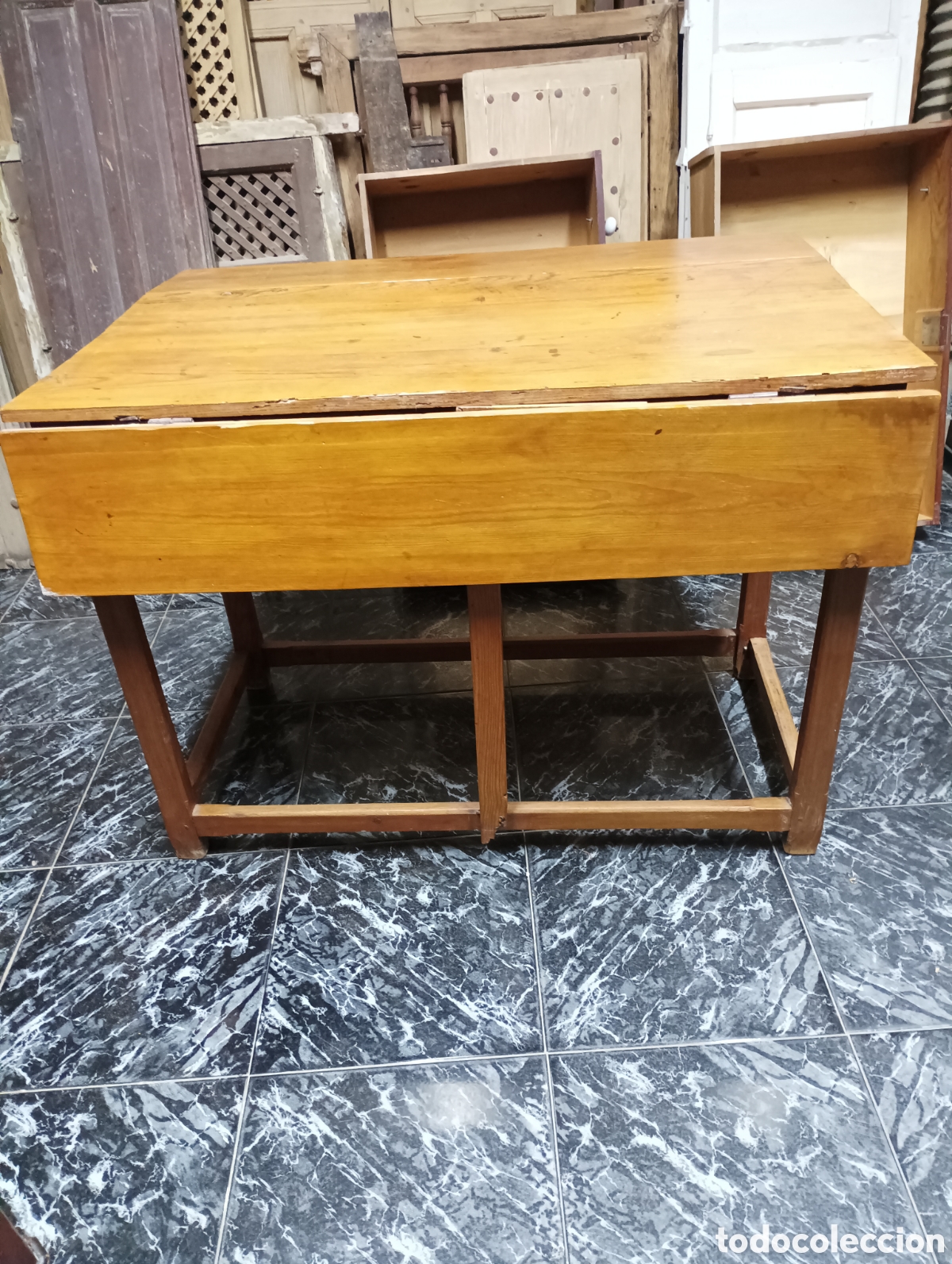Antig&uuml;edades: MESA DE ALAS ANTIGUA - Foto 2