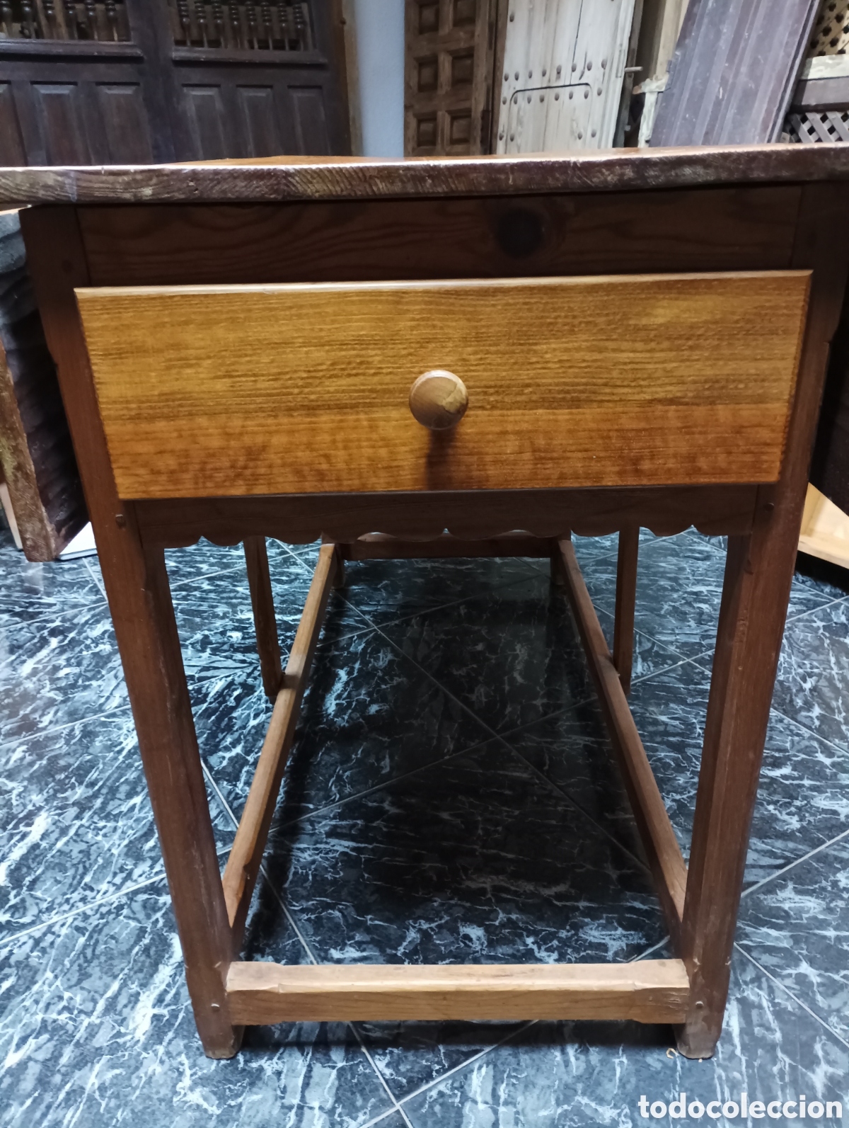 Antig&uuml;edades: MESA DE ALAS ANTIGUA - Foto 4