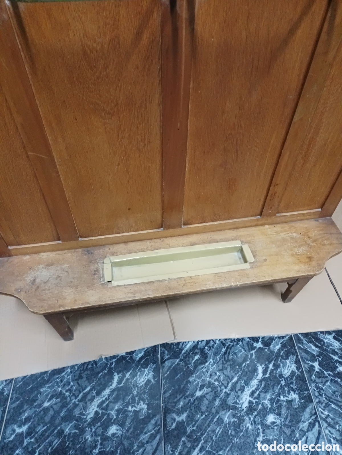Antig&uuml;edades: RECIBIDOR BASTONERA MODERNISTA - Foto 5