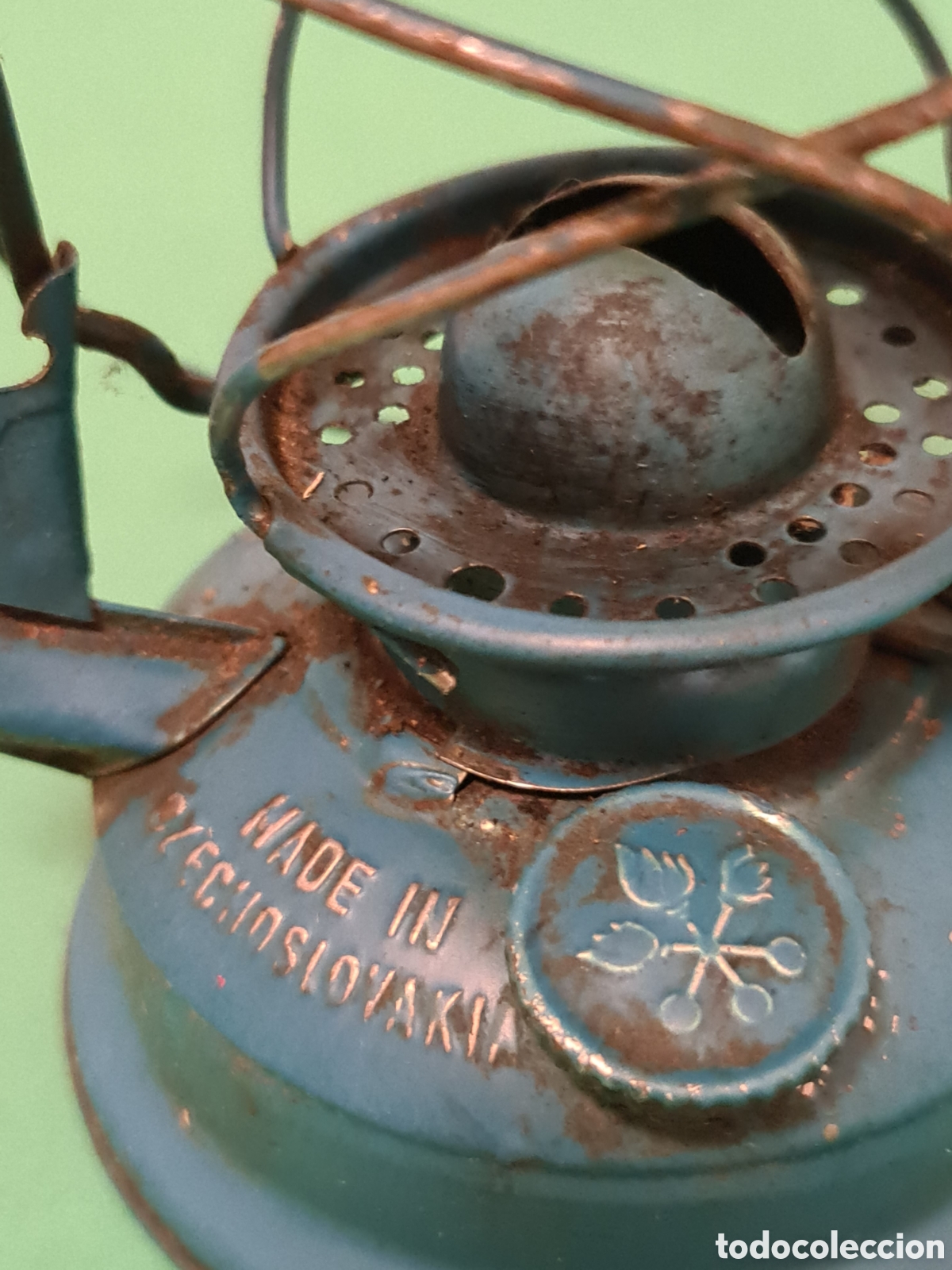 Antig&uuml;edades: Lampara Quinque / Marca MEVA. - Foto 3