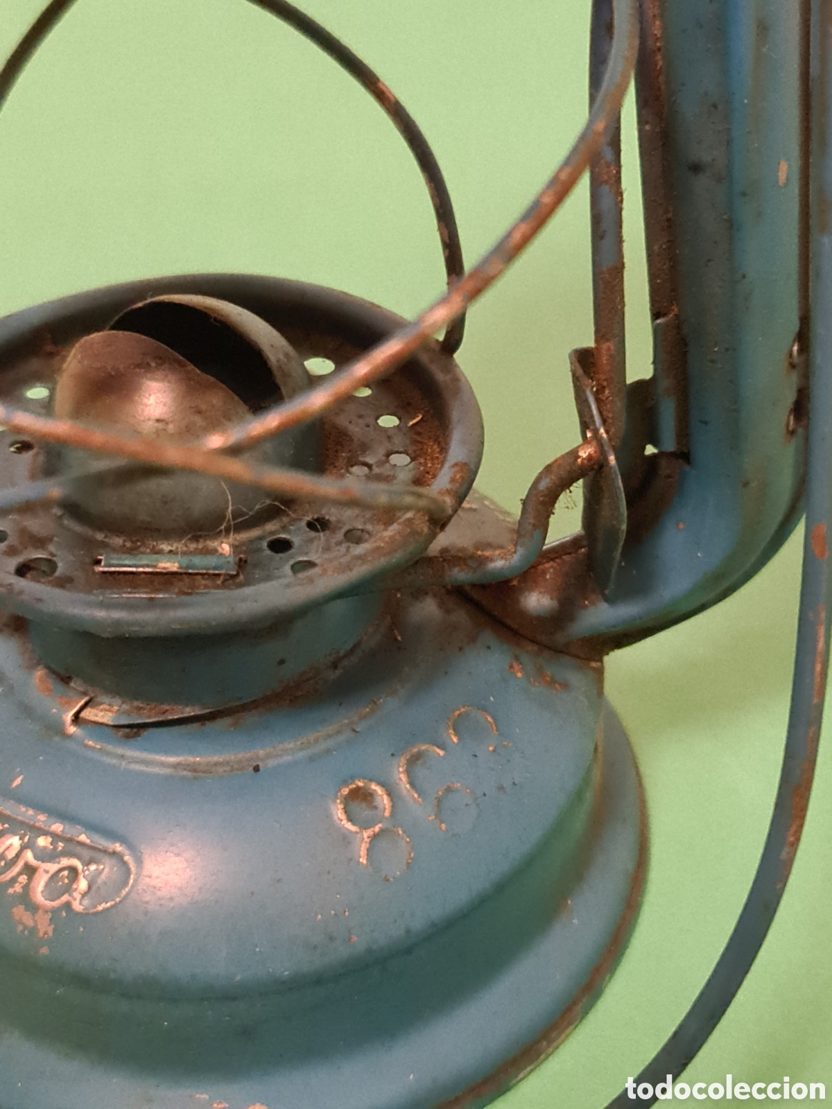 Antig&uuml;edades: Lampara Quinque / Marca MEVA. - Foto 4