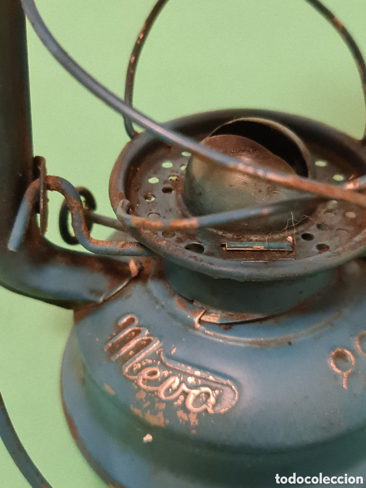 Antig&uuml;edades: Lampara Quinque / Marca MEVA. - Foto 5