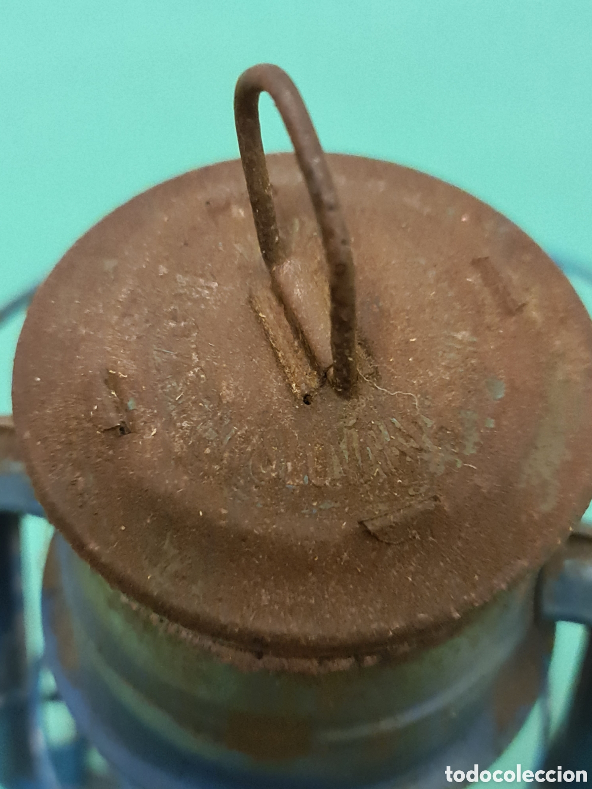 Antig&uuml;edades: Lampara Quinque / Marca MEVA. - Foto 6