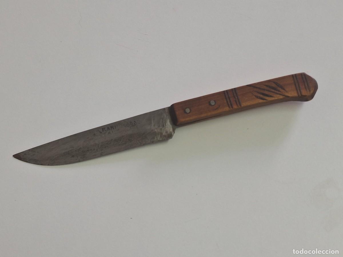 Antig&uuml;edades: CUCHILLO DE MESA DE F. ARRU&Ntilde;ADA. TARAMUNDI