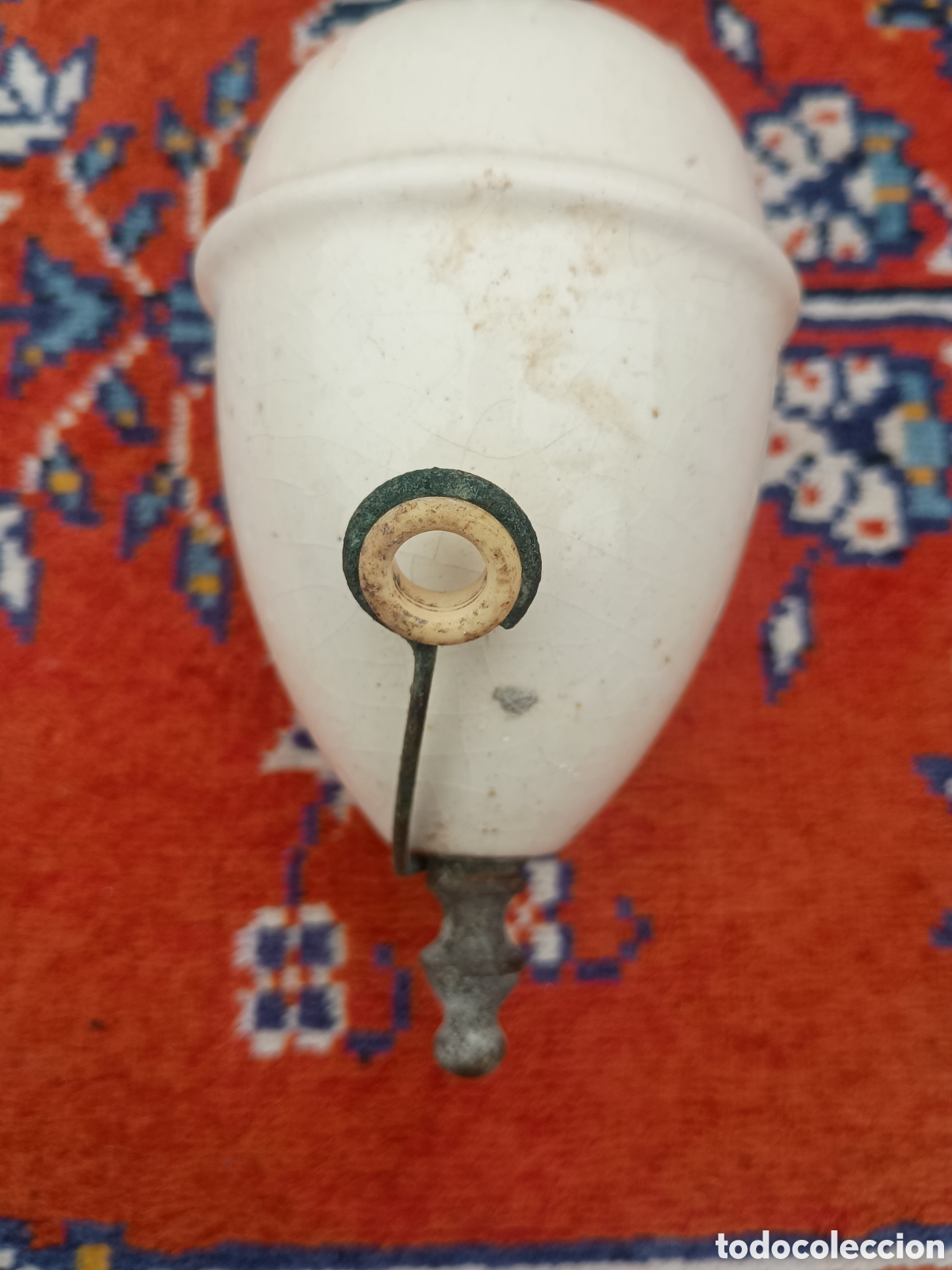 Antig&uuml;edades: Peso l&aacute;mpara de colgar - Foto 8