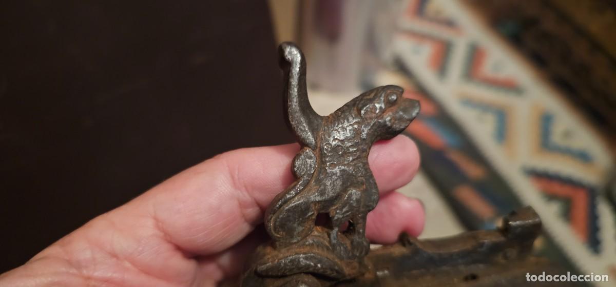 Antig&uuml;edades: Perrillo hierro avancarga XVIII XIX - Foto 2