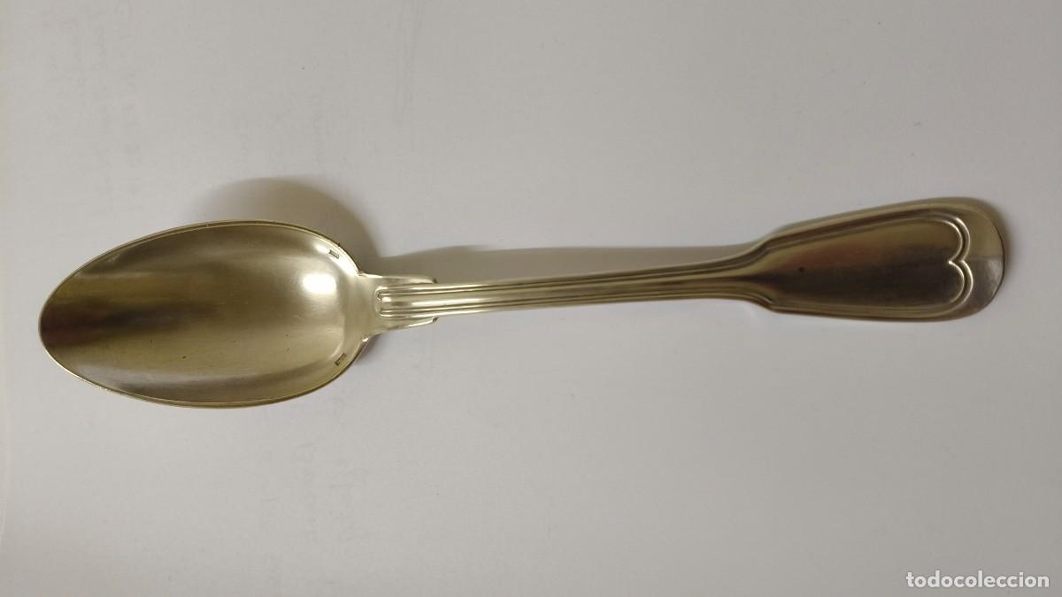 Antig&uuml;edades: Couvert argent massif 800 poin&ccedil;on poid 93 g 22 cm