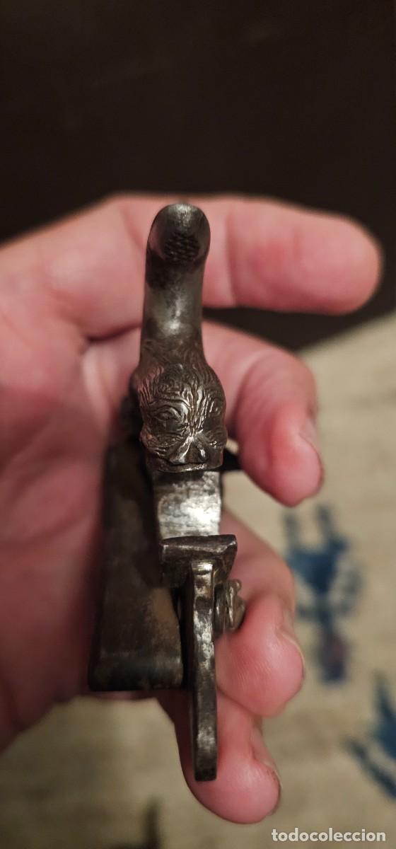 Antig&uuml;edades: Perrillo hierro avancarga XVIII XIX - Foto 3