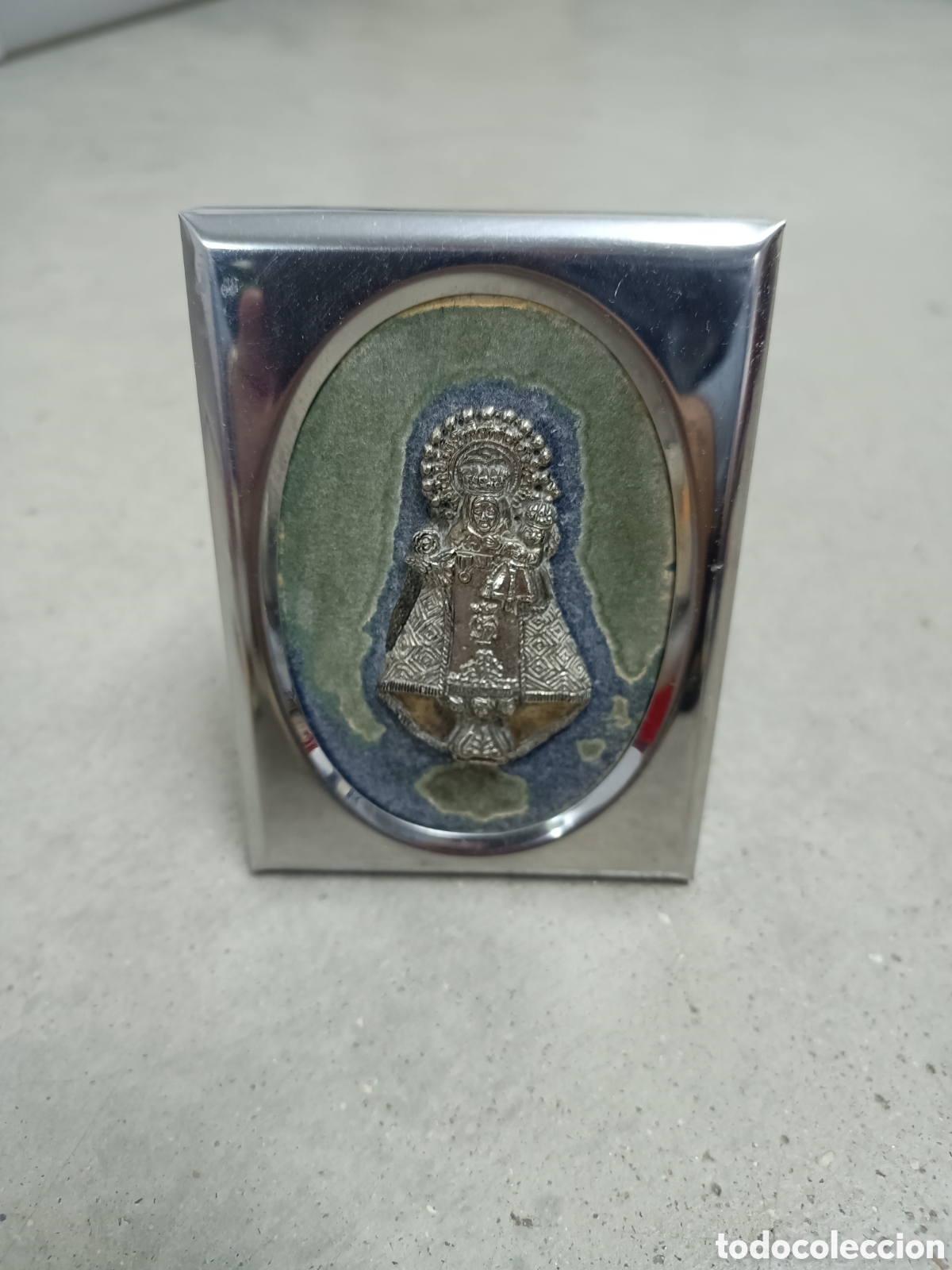 Antig&uuml;edades: MARCO CON LA VIRGEN DE COVADONGA - Foto 1