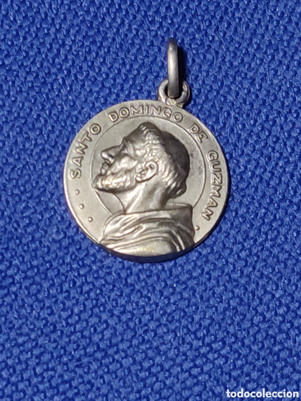 Antig&uuml;edades: Medalla religiosa de Santo Domingo de Guzm&aacute;n.