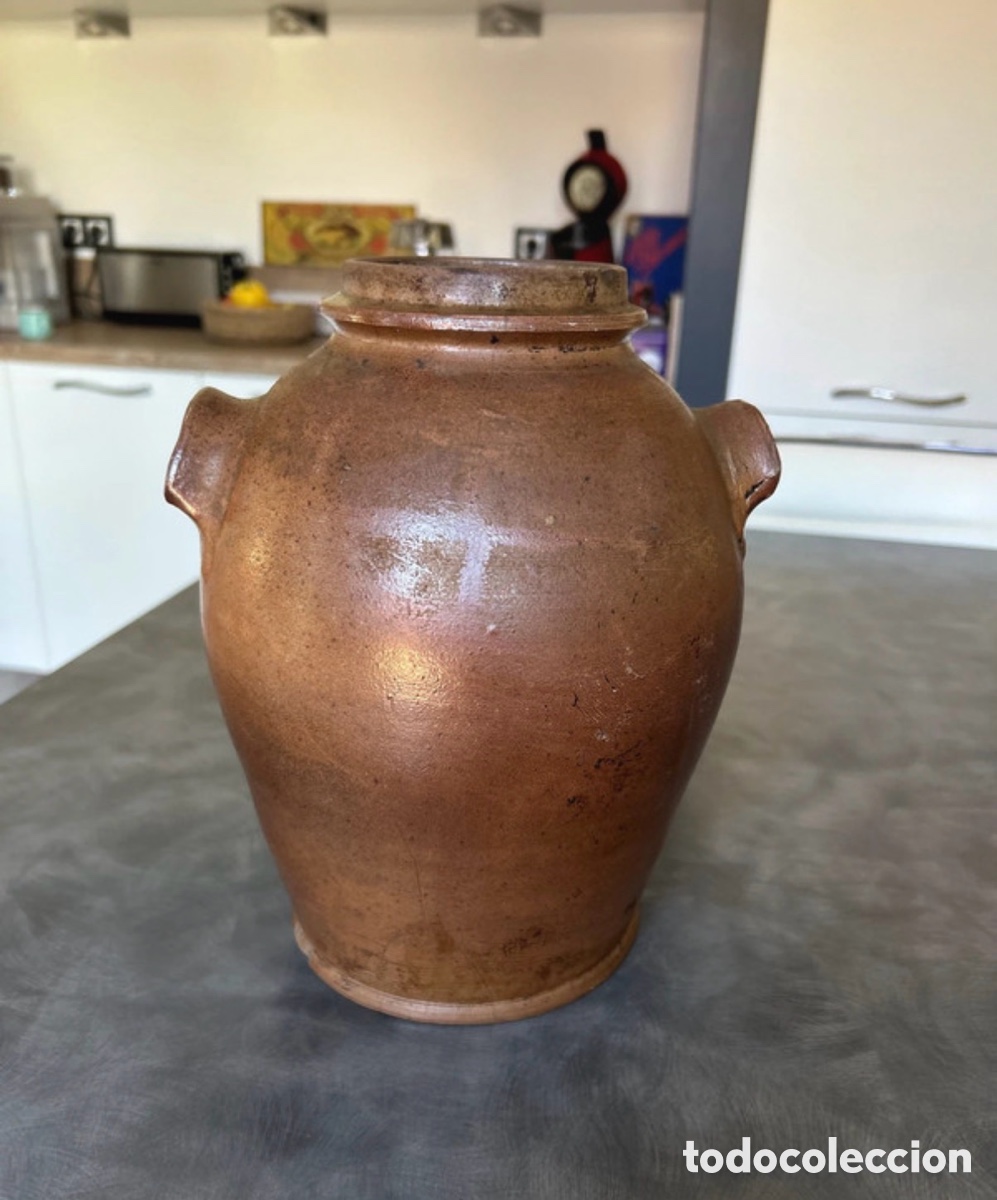 Antig&uuml;edades: Antigua vinagrera de cer&aacute;mica - Foto 5