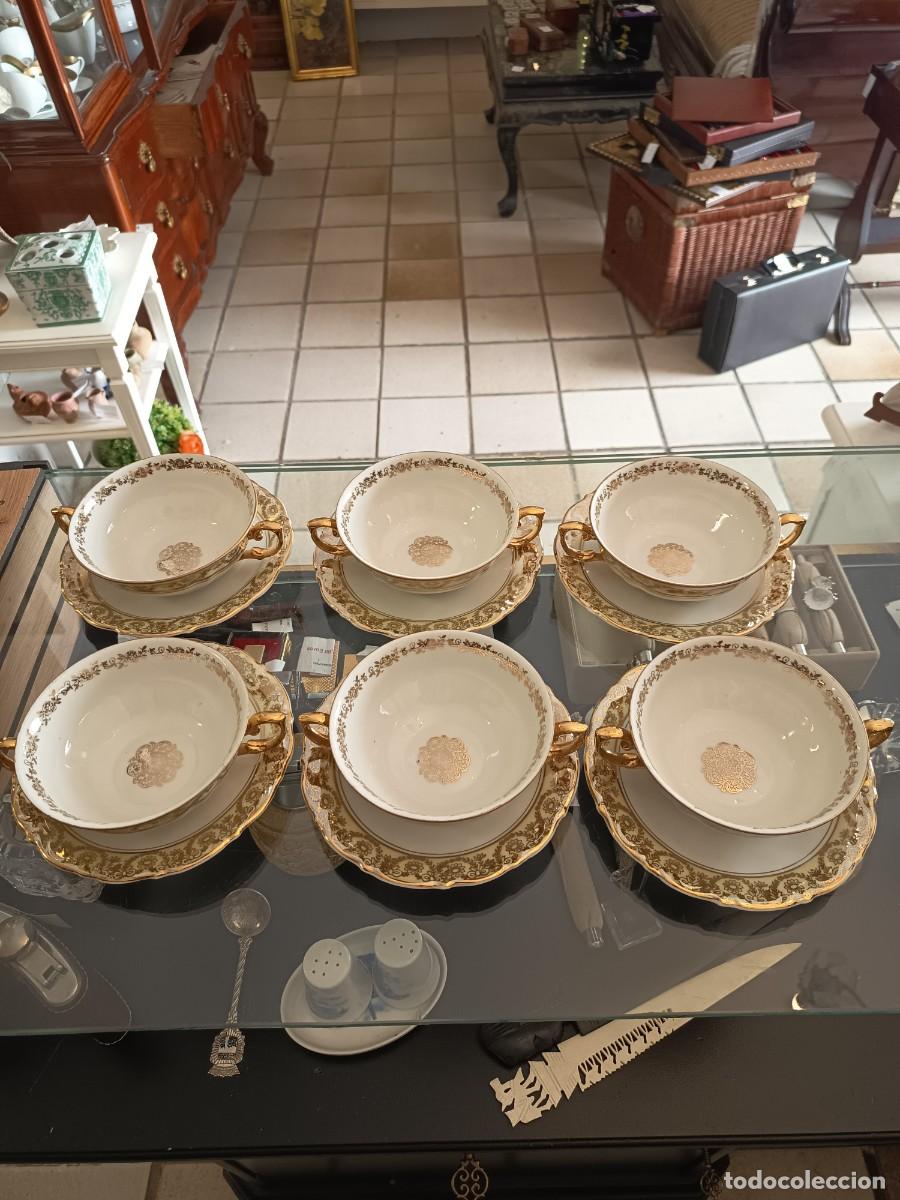 Antig&uuml;edades: Juego consom&eacute; Limoges