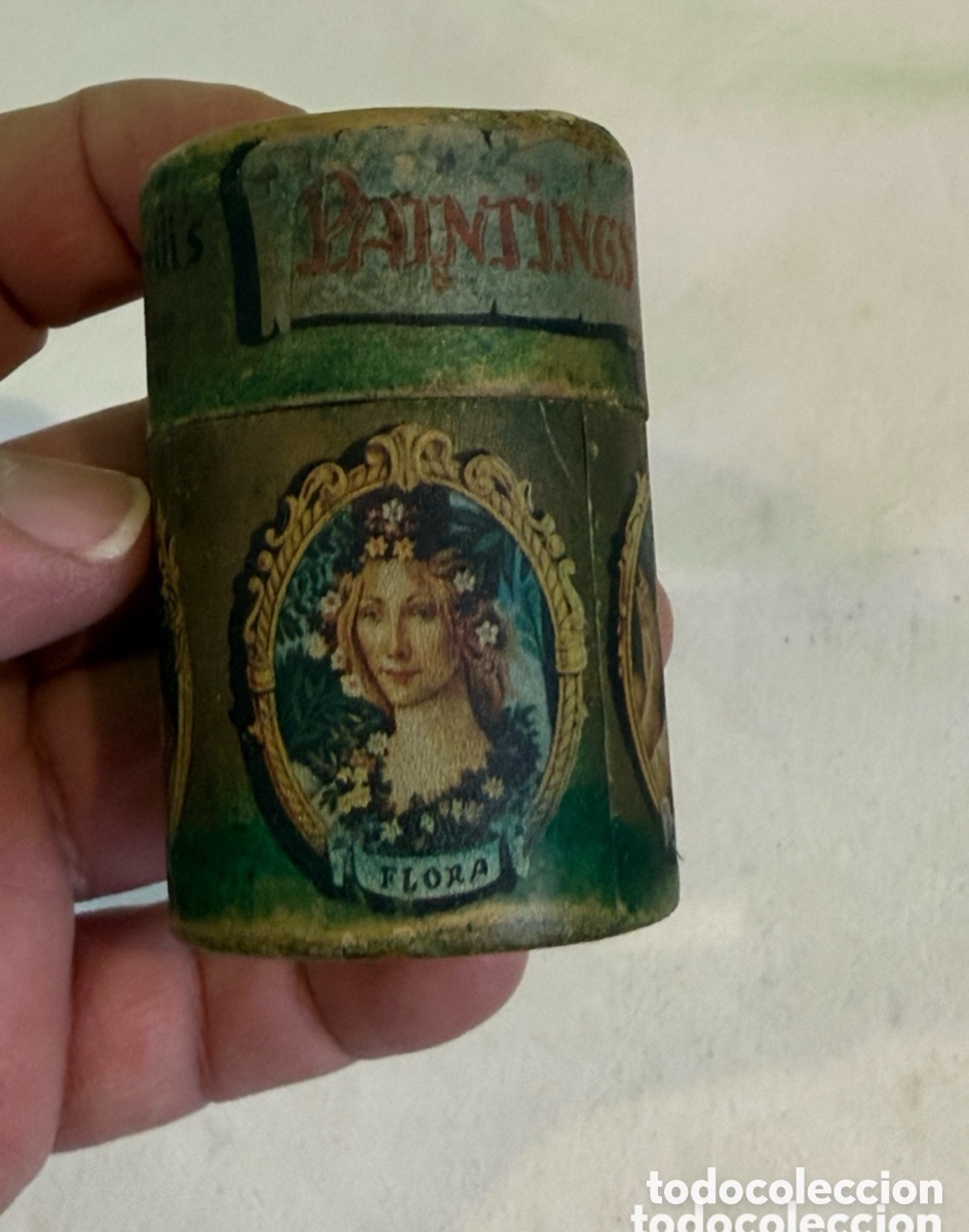 Antiquit&eacute;s: Caja o bote de cerillas botticelli.florencia precintada
