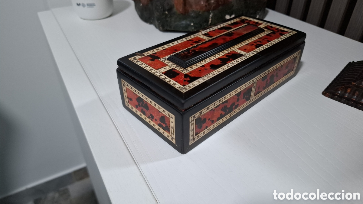 Antig&uuml;edades: Preciosa caja italiana antigua