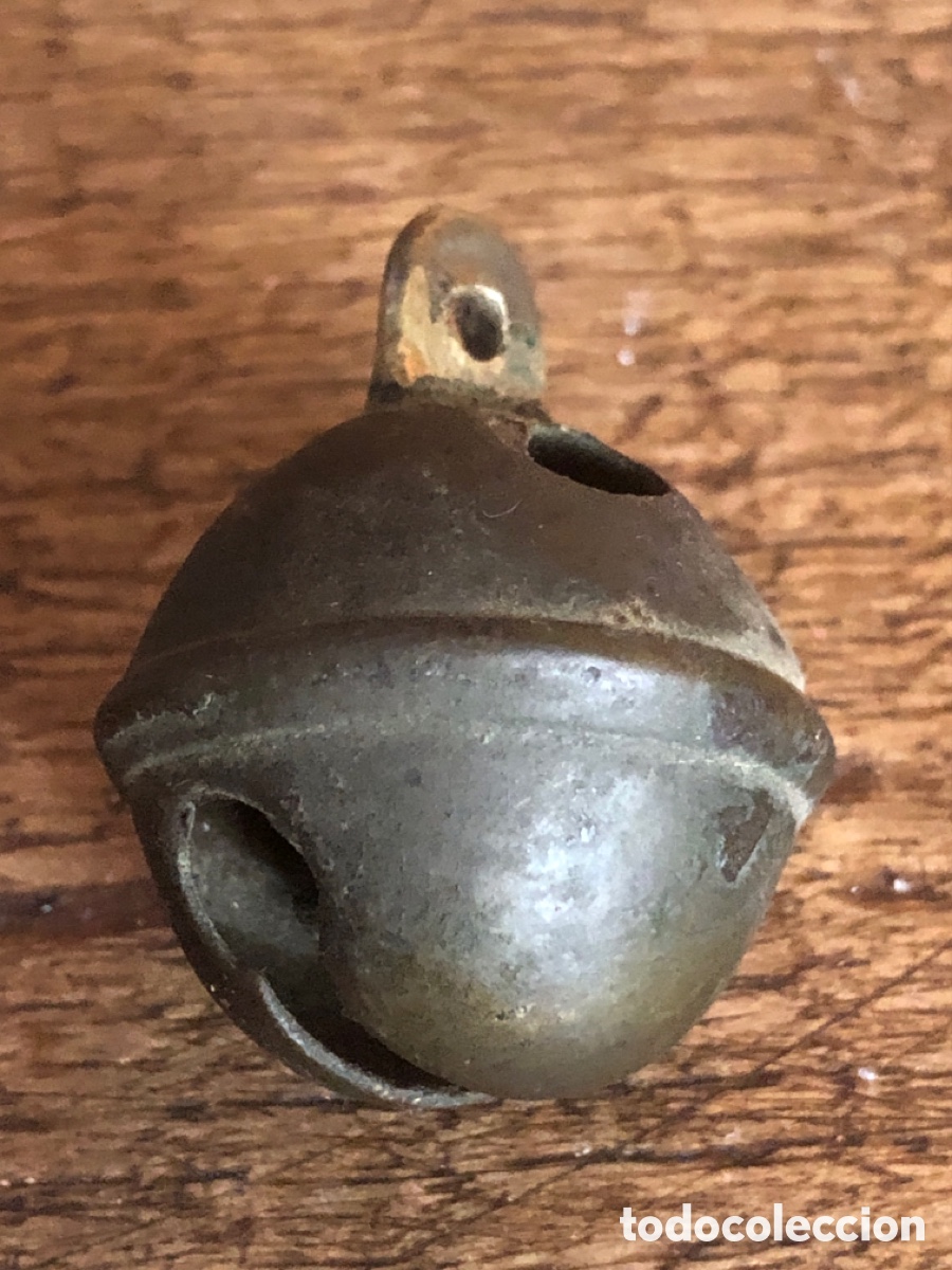 Antig&uuml;edades: Cascabel antiguo bronce