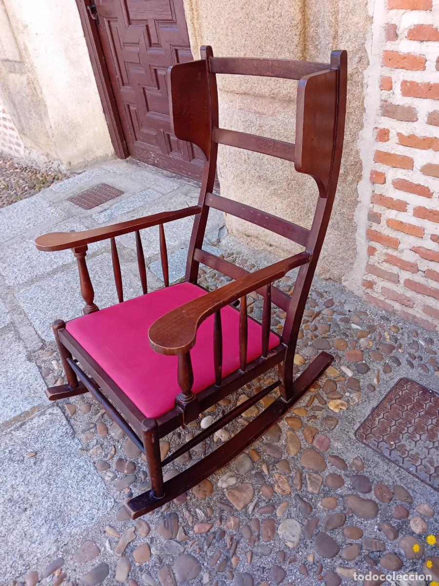 Antig&uuml;edades: Mecedora d&eacute;cada de los 80 - Foto 3