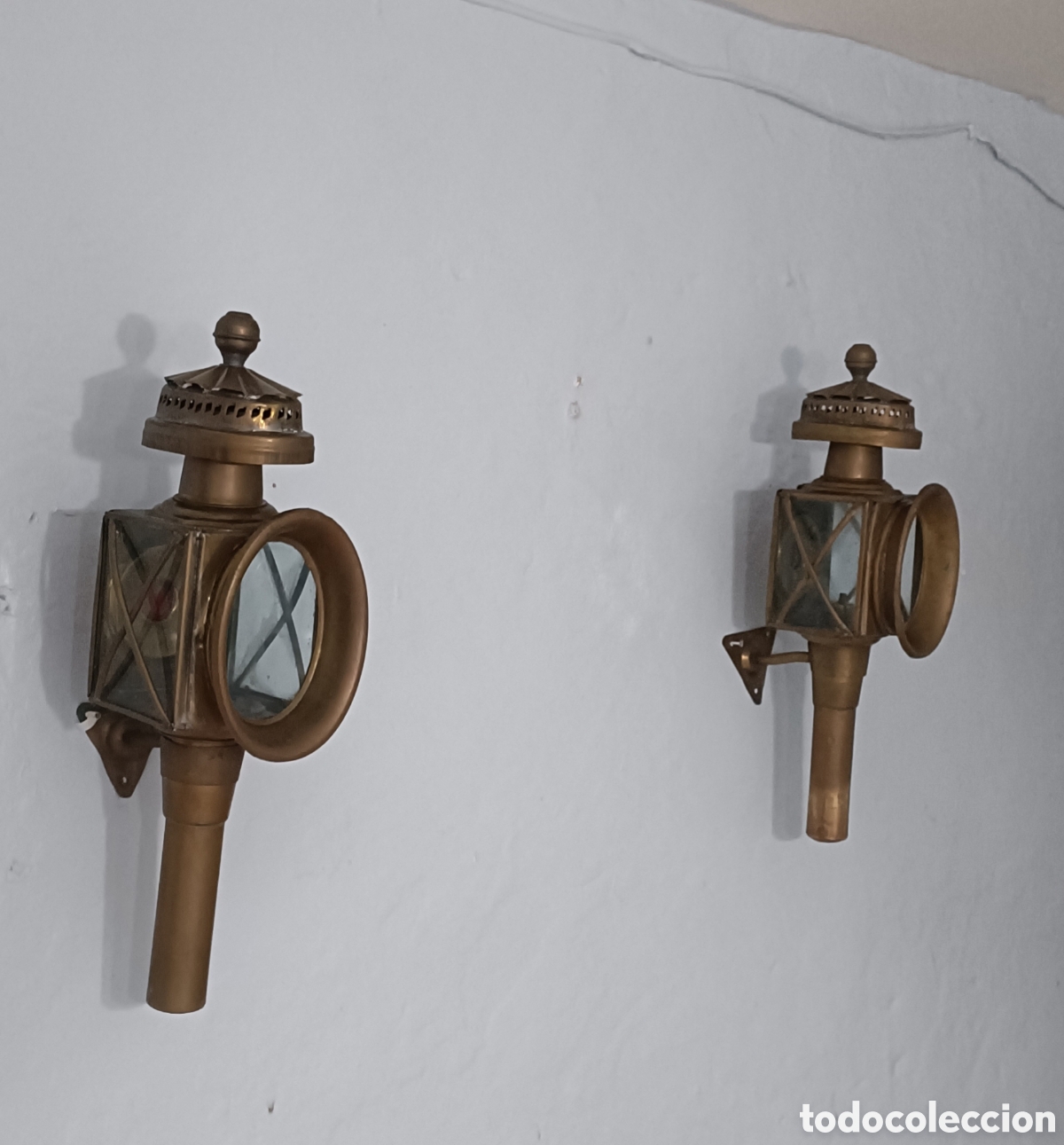 Antig&uuml;edades: Faroles de carruaje Antiguo