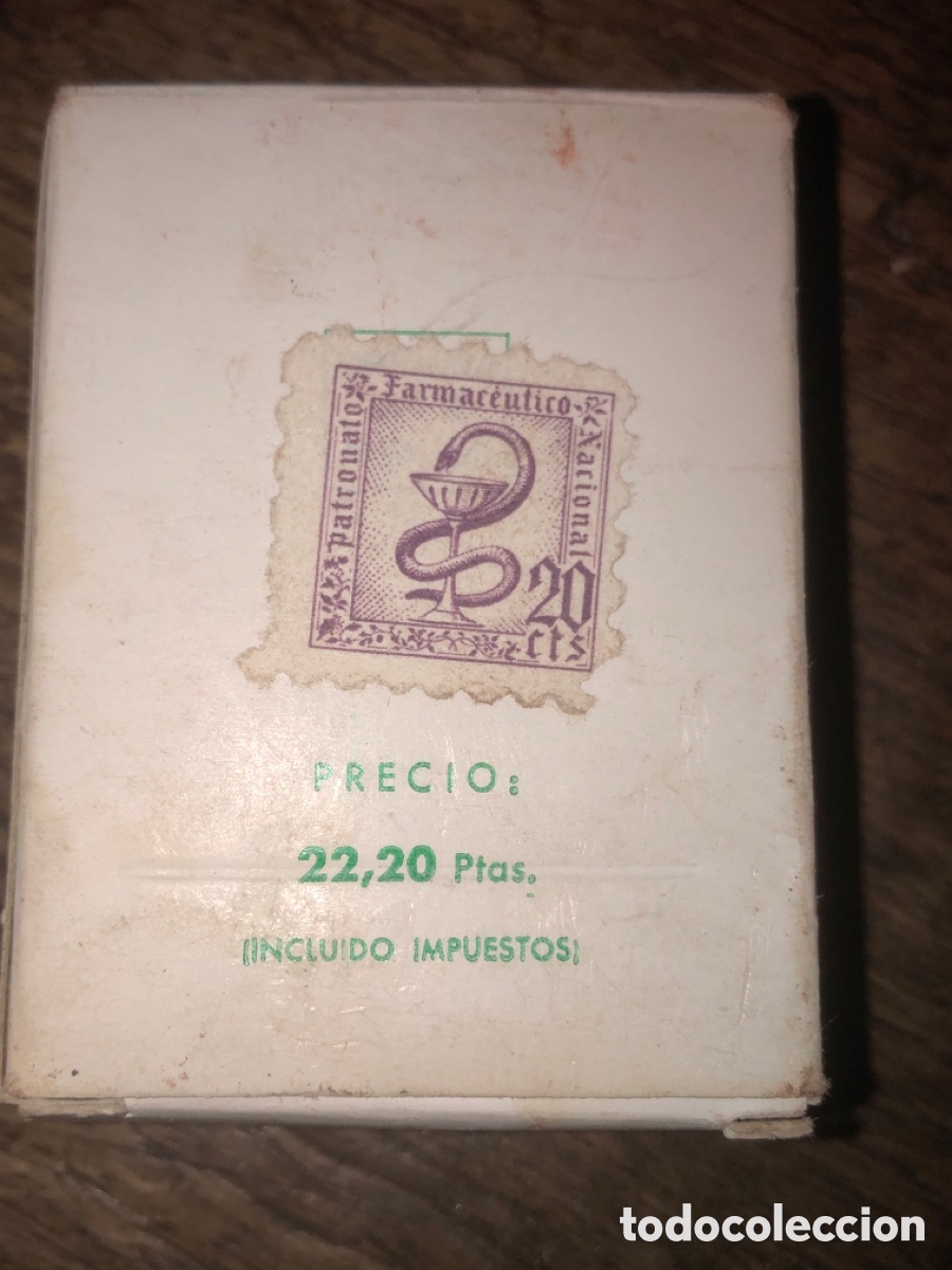 Antig&uuml;edades: Antigua caja medicamento - Foto 2