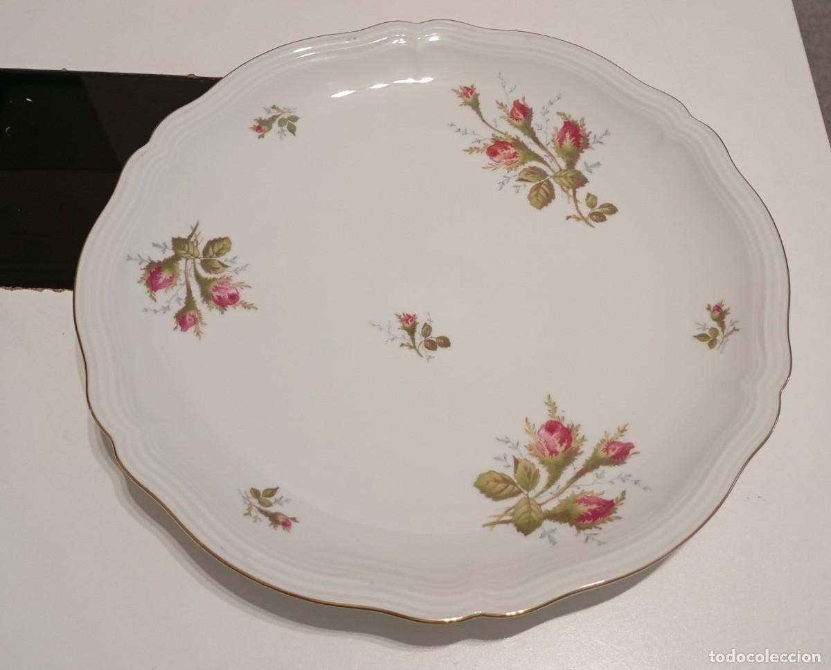 Antig&uuml;edades: ELEGANTE PLATO GRANDE DE PORCELANA DE ALTA CALIDAD DE LA MARCA ROSENTHAL,LINEA CHIPPENDALE