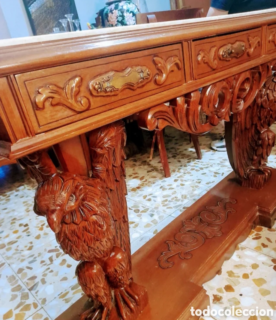 Antig&uuml;edades: Mueble recibidor antiguo - Foto 2