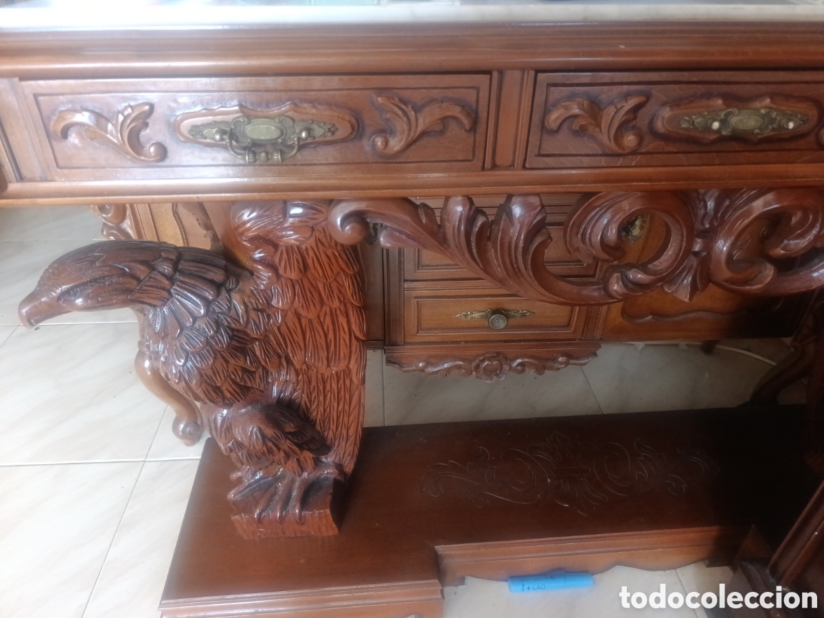 Antig&uuml;edades: Mueble recibidor antiguo - Foto 1