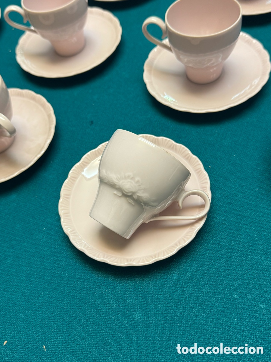 Antig&uuml;edades: Juego de t&eacute; rosa cl&aacute;sico - Foto 2