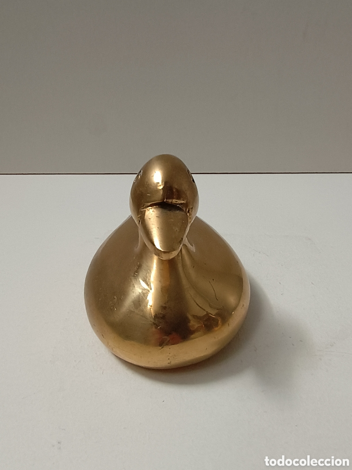 Antig&uuml;edades: FIGURA DE PATO DE BRONCE - 16cm - Foto 2