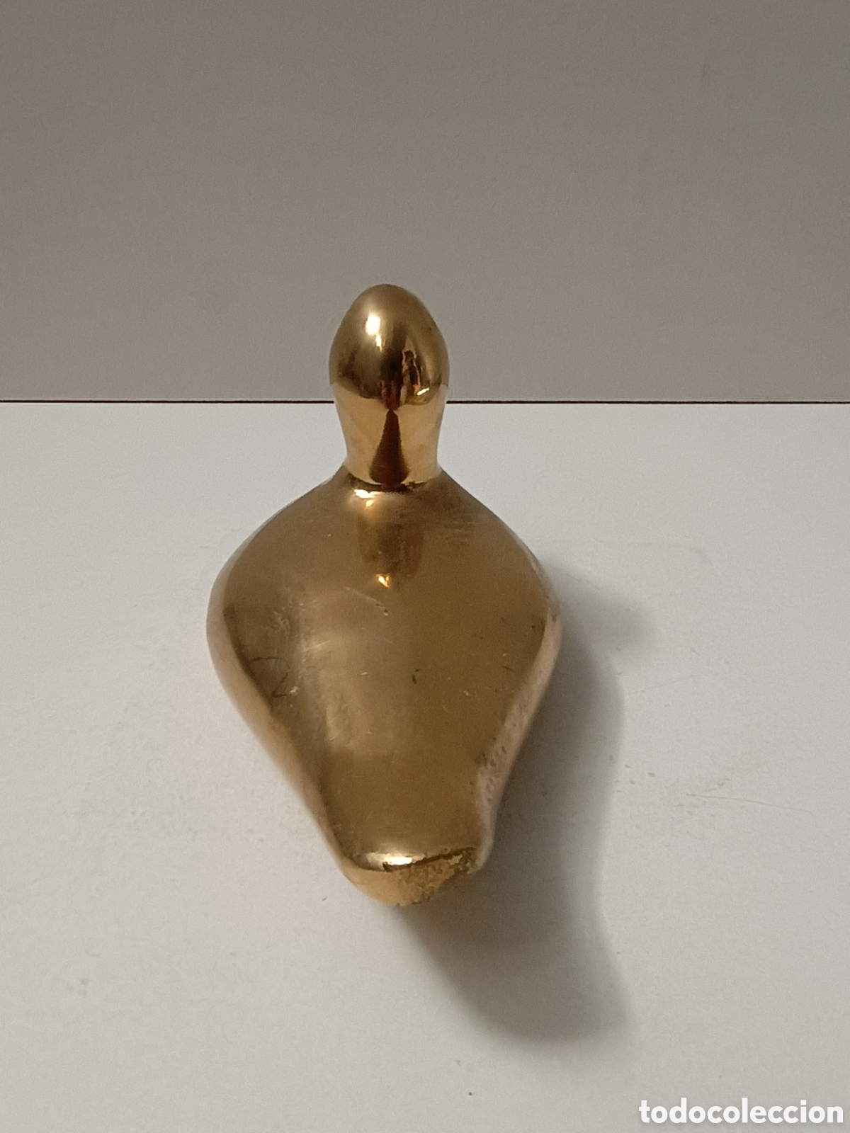 Antig&uuml;edades: FIGURA DE PATO DE BRONCE - 16cm - Foto 4