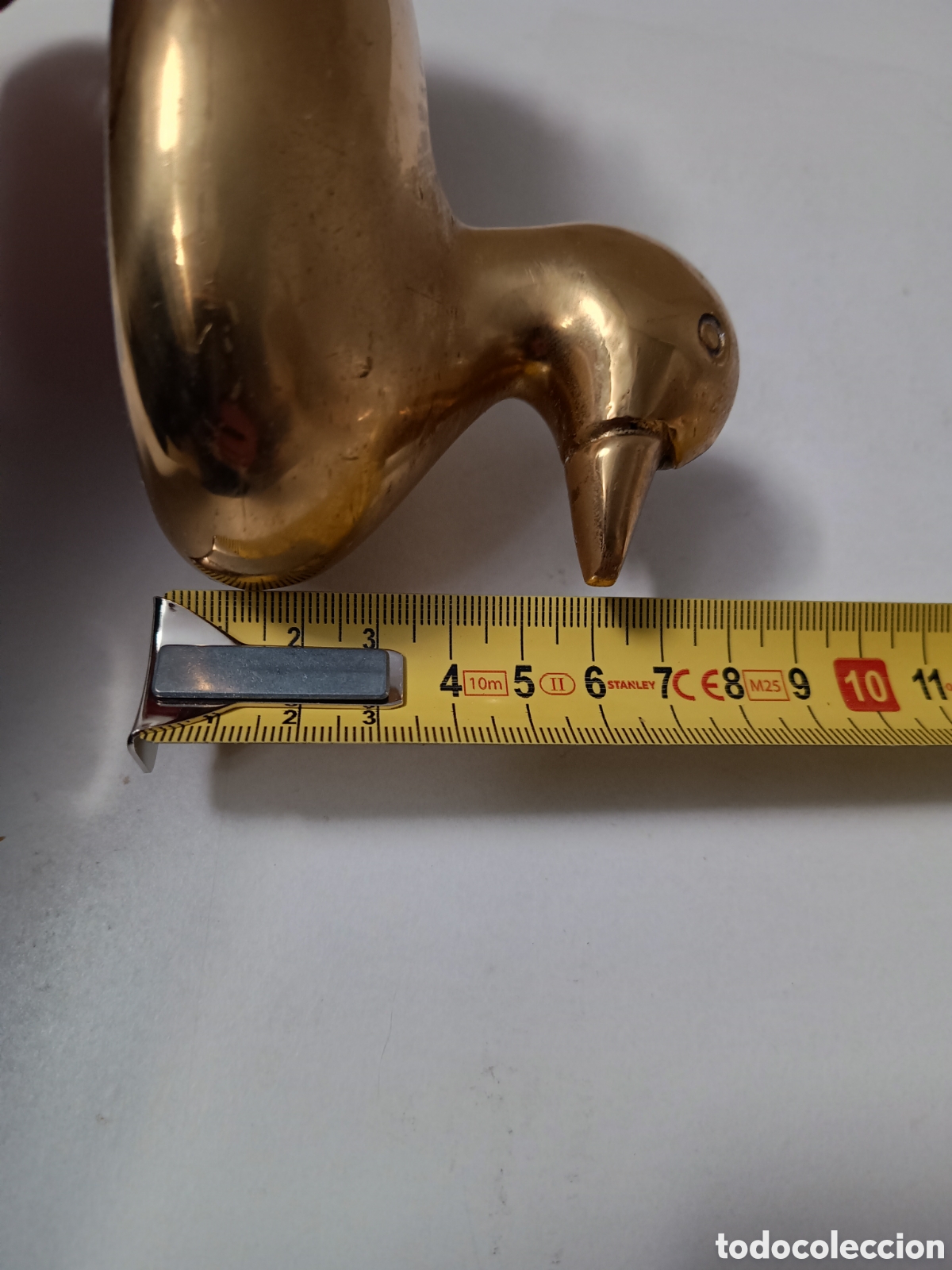 Antig&uuml;edades: FIGURA DE PATO DE BRONCE - 16cm - Foto 7