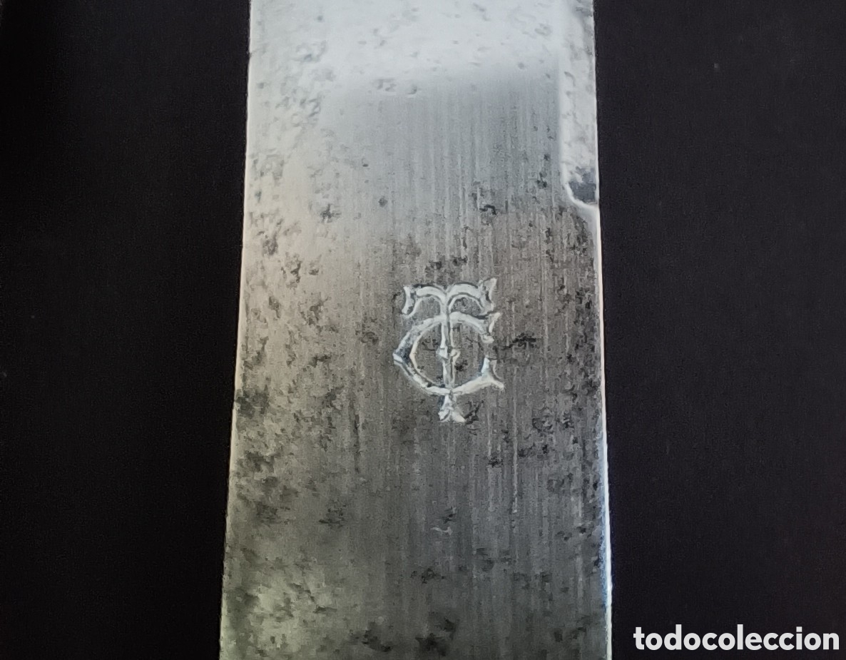 Antig&uuml;edades: Cuchillo y tenedor de Trinchado Casas y Tello - Foto 2