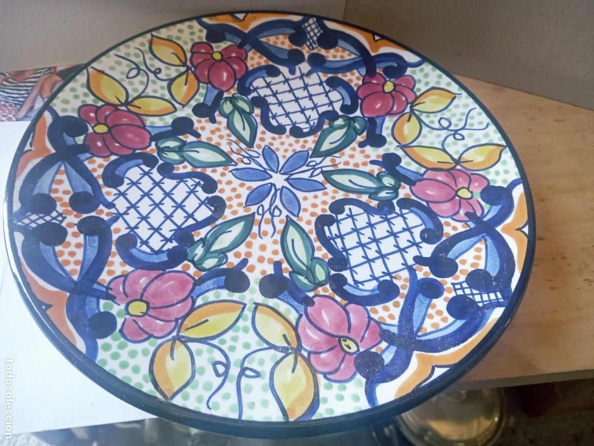 Antig&uuml;edades: BONITO PLATO DE CERAMICA ANTIGUA