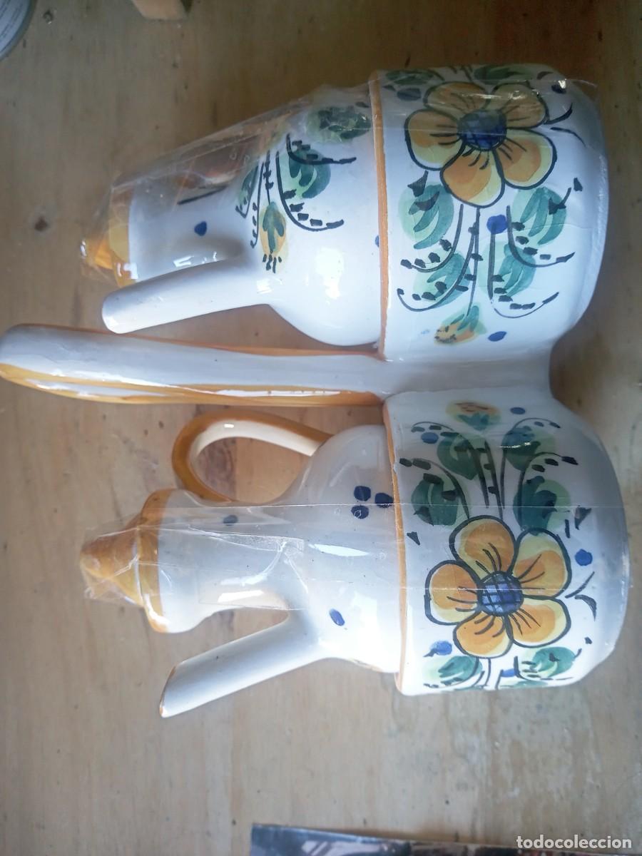 Antig&uuml;edades: BONITAS VINAJERAS CERAMICA ANTIGUAS