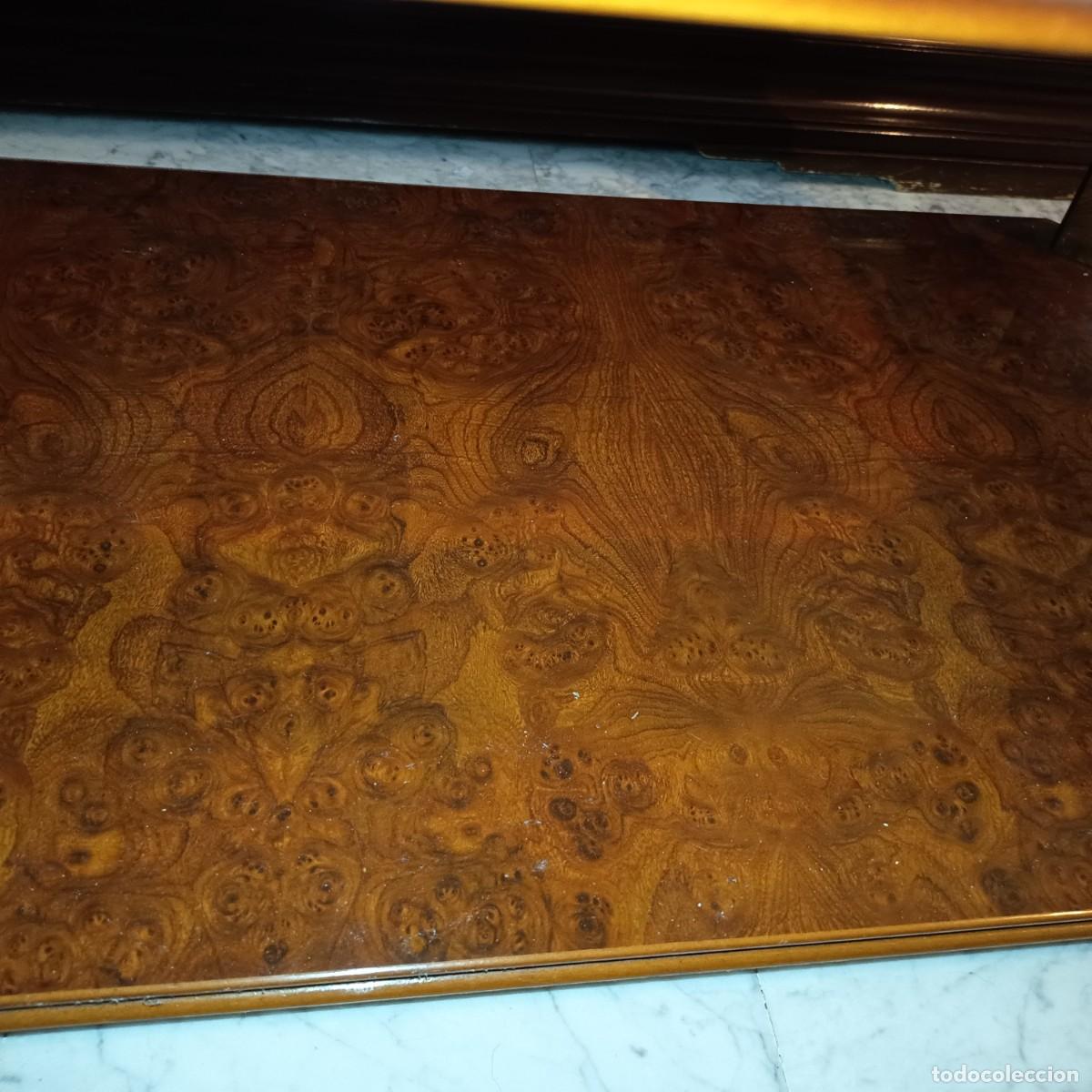 Antig&uuml;edades: Mesa baja de sal&oacute;n vintage - Foto 8