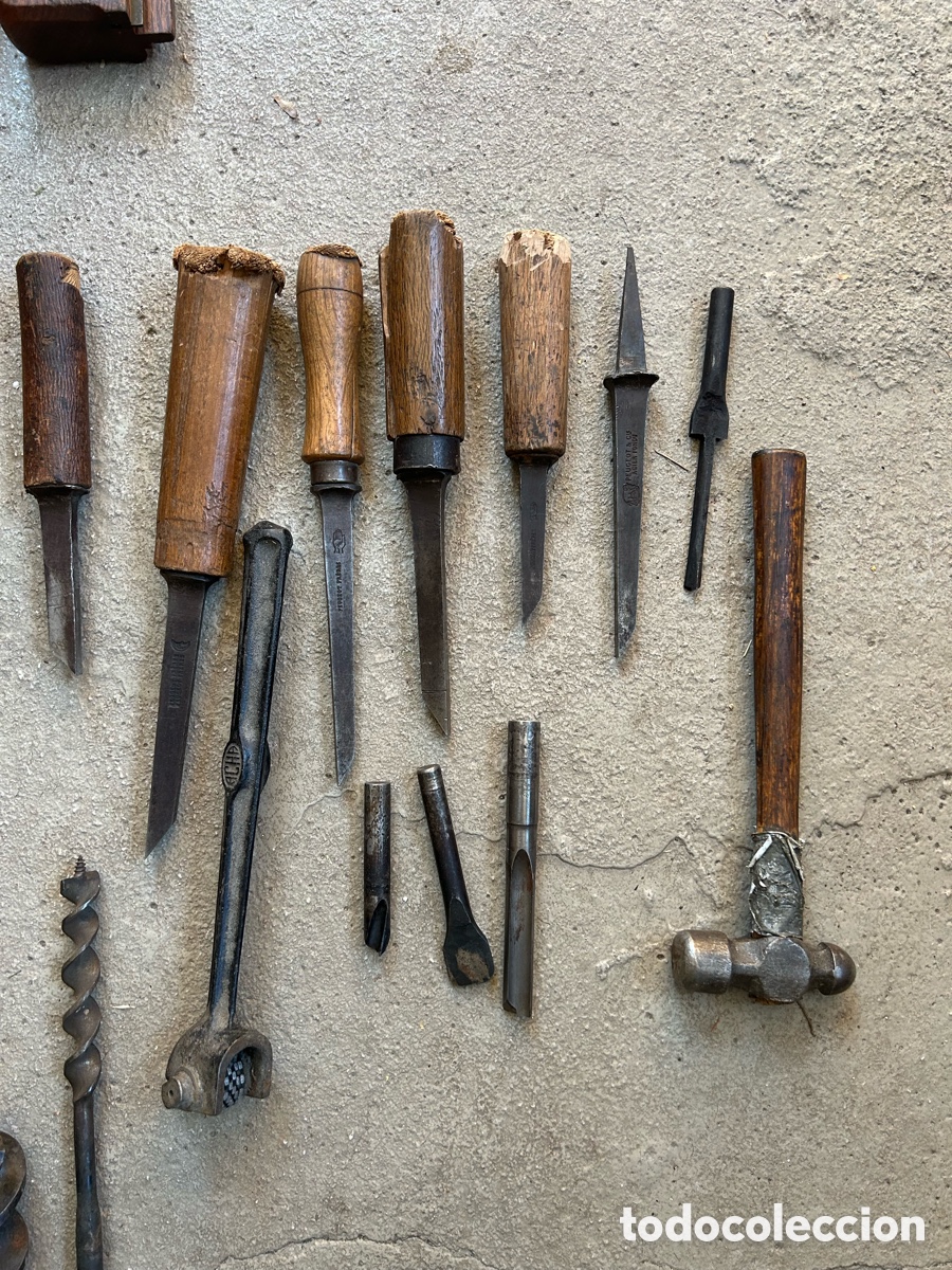 Antig&uuml;edades: Herramientas peugeot carpintero - Foto 15