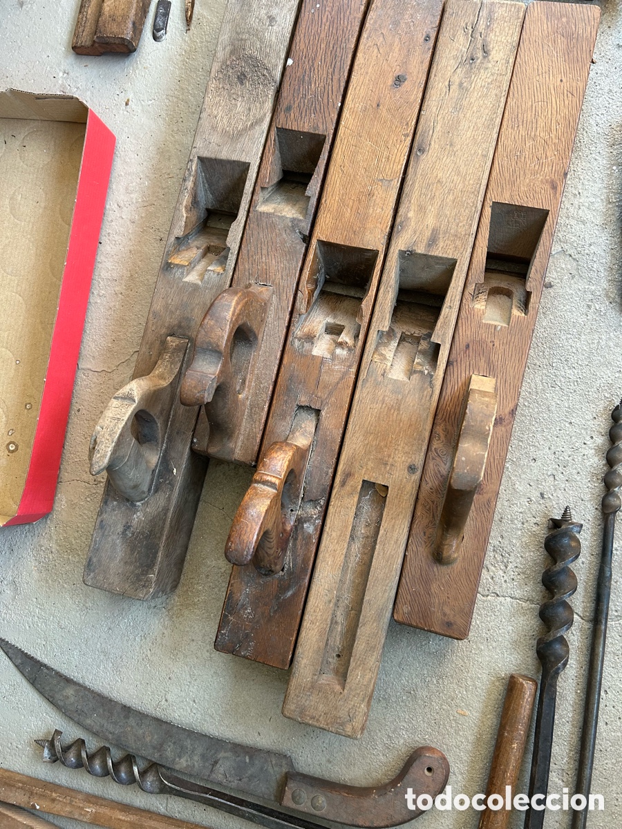 Antig&uuml;edades: Herramientas peugeot carpintero - Foto 16