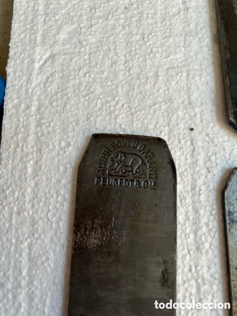 Antig&uuml;edades: Herramientas peugeot carpintero - Foto 20