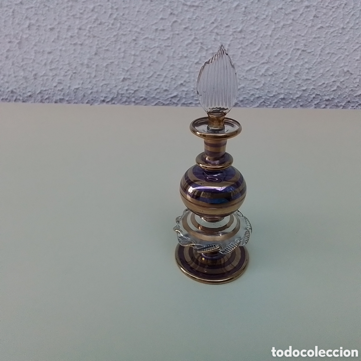 Antig&uuml;edades: Antiguo Perfumador de vidrio estilo egipcio