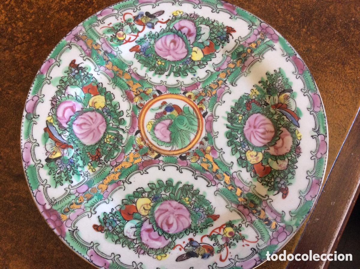 Antig&uuml;edades: Plato porcelana china - Foto 1