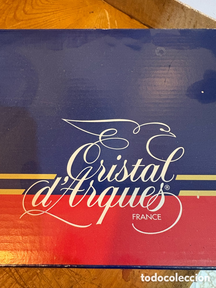 Antig&uuml;edades: Set copas cristal de D&rsquo;Arques co&ntilde;ac - Foto 4